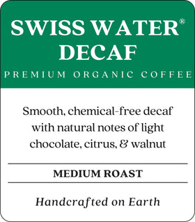 Copper Moon coffee beans close-up emphasizing organic quality and aroma