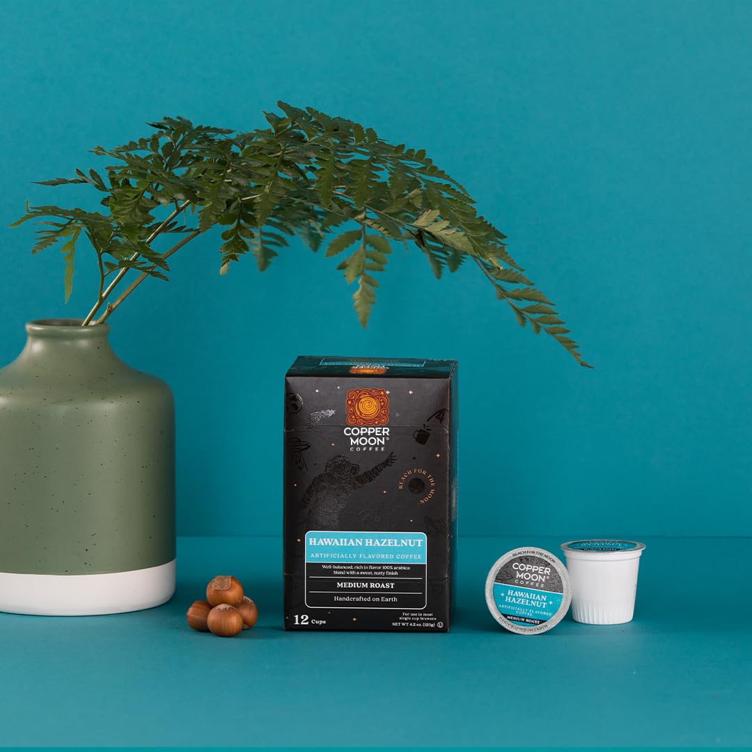 Copper Moon K-Cup compatible container for pods
