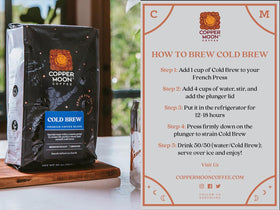 Copper Moon high elevation Arabica beans delivering complex flavors