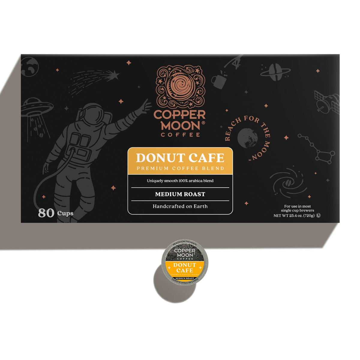 Copper Moon K-Cup compatible pod pack for quick, mess-free coffee
