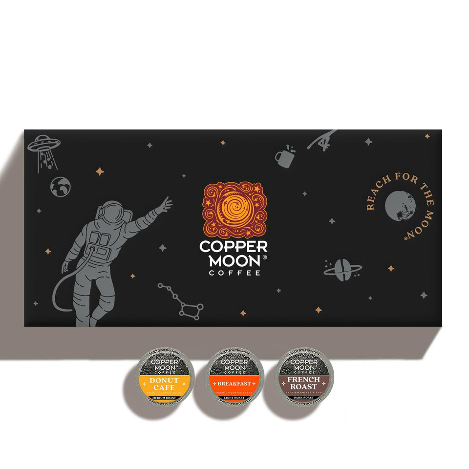 Copper Moon pods for K-Cup brewers offering convenient compatibility for quick coffee