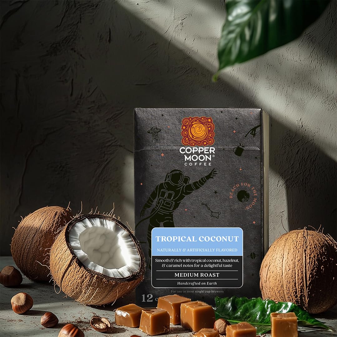 Copper Moon small-batch roasting conveys freshness and craft