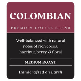 Copper Moon high-elevation Arabica beans deliver richer aroma and body.