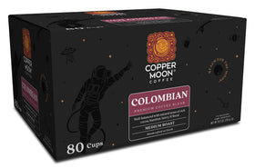 Copper Moon single-serve K-Cup pods ideal for quick, consistent mornings.