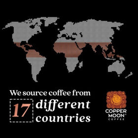 Copper Moon small-batch slow roast preserves fresh flavor from batch to cup.
