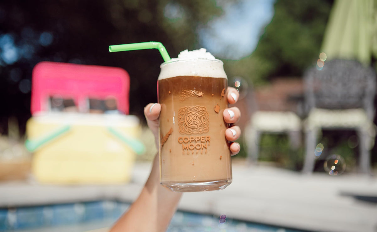Copper Moon warm cinnamon spice aroma enhances your coffee ritual.
