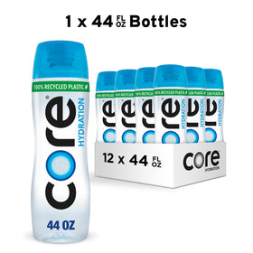 Core Hydration 12-pack bottles ready for home, gym, and travel.