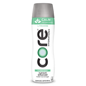 Core Hydration+ Calm cucumber essence close-up for refreshing flavor.