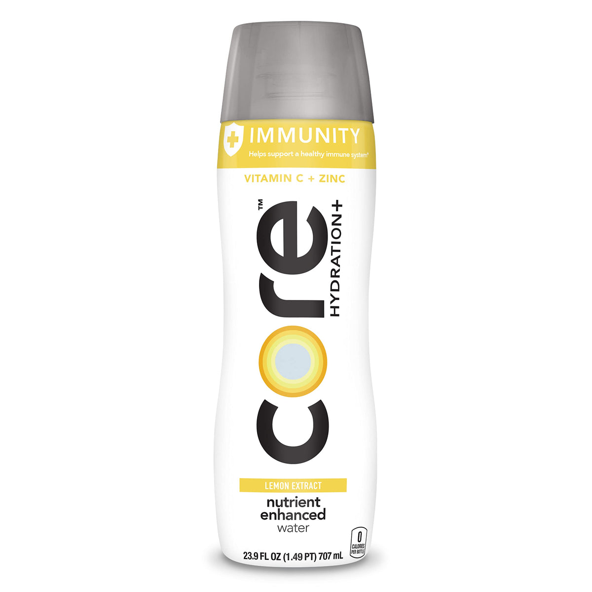 Core Hydration+ Immunity cup cap design makes sharing wellness easy with friends.