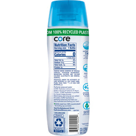 Core Hydration purified water delivering a clean, refreshing taste.