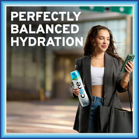 Core Hydration sports cap bottle enables quick sipping during workouts.