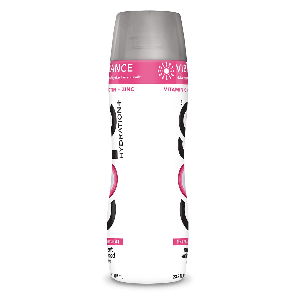 Core Hydration+ Vibrance recyclable bottle shown to highlight sustainability