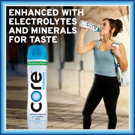 Core Hydration wide-mouth opening for quick sips and refills.