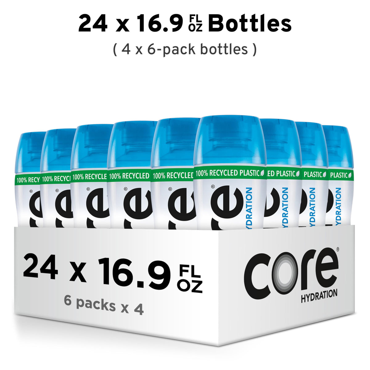 Core Hydration wide mouth opening enables quick sips