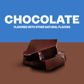 Core Power Elite Chocolate bottle pour captures smooth texture during shake
