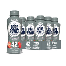 Core Power Elite Strawberry bottle 14oz ready-to-drink for post-workout refuel