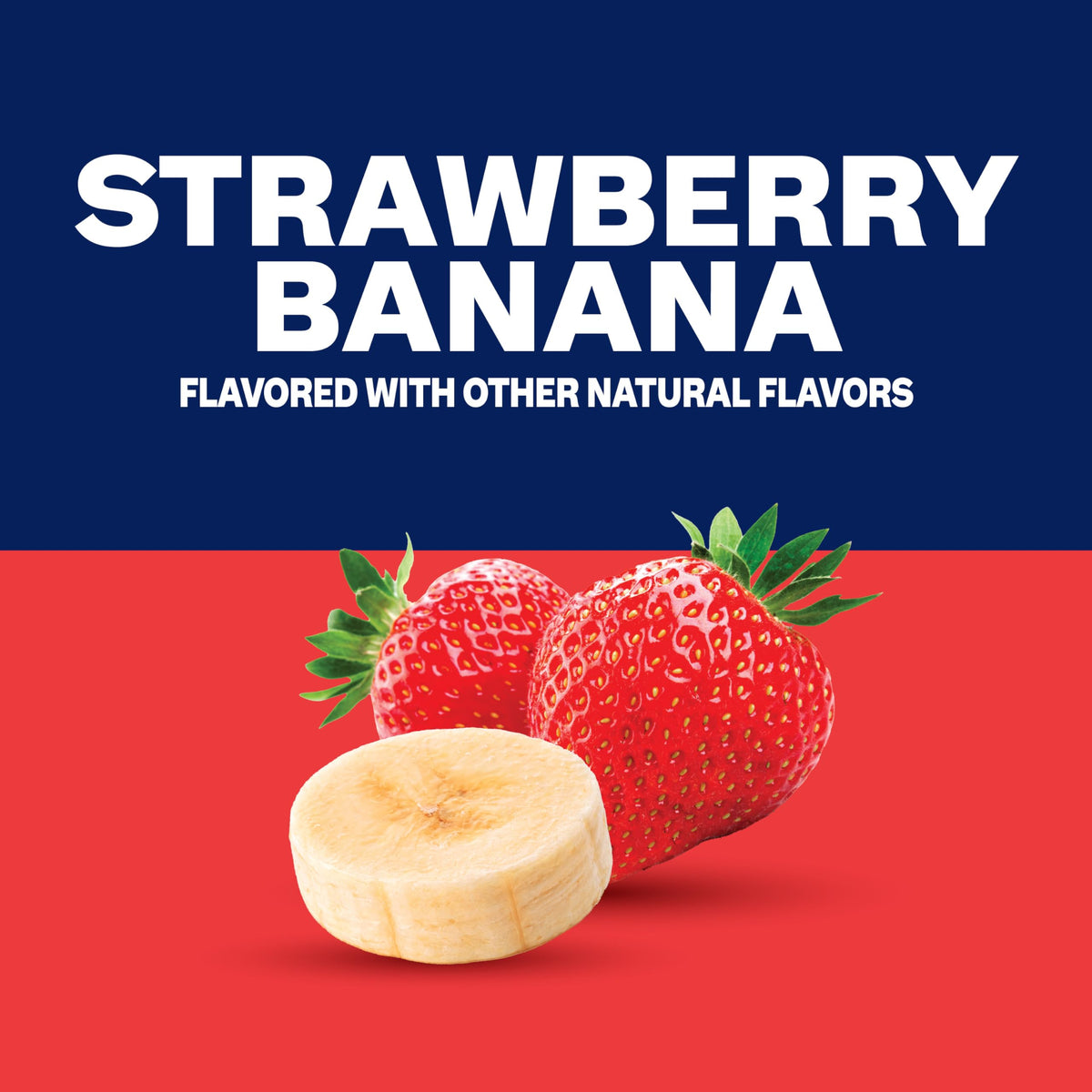 Core Power Strawberry Banana bottle nutrition panel with protein information