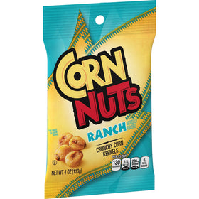 Corn Nuts Ranch kernels close-up highlighting bold crunch for gaming sessions.