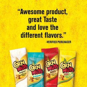 Corn Nuts Spicy Chile Lime party snack suitable for movie night.