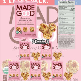 Cornershop Confections MadeGood Granola Minis Chocolate Chip pack for quick breakfasts
