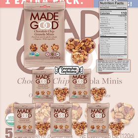 Cornershop Confections MadeGood Granola Minis multi-pack for family sharing