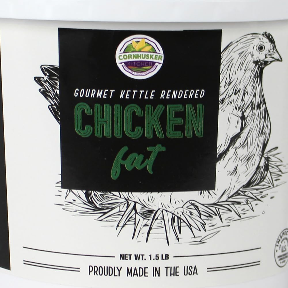 Cornhusker Kitchen 1.5 lb tub label close-up no preservatives.