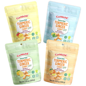 Corniche Sugar Free Candy in pocket for on‑the‑go snacking.