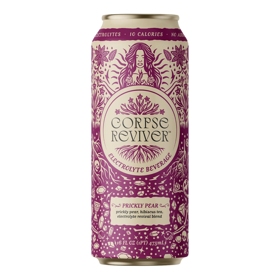 Corpse Reviver prickly pear bottle on-the-go hydration option