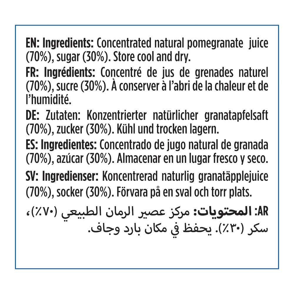Cortas Pomegranate Molasses pack 4 bottles highlights value and convenient pantry staple.