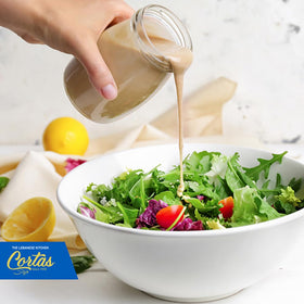 Label highlights authentic Lebanese origin and rich flavor