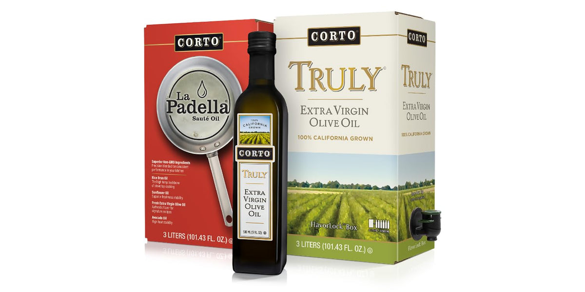 Pouring Corto TRULY to create bright dressings.