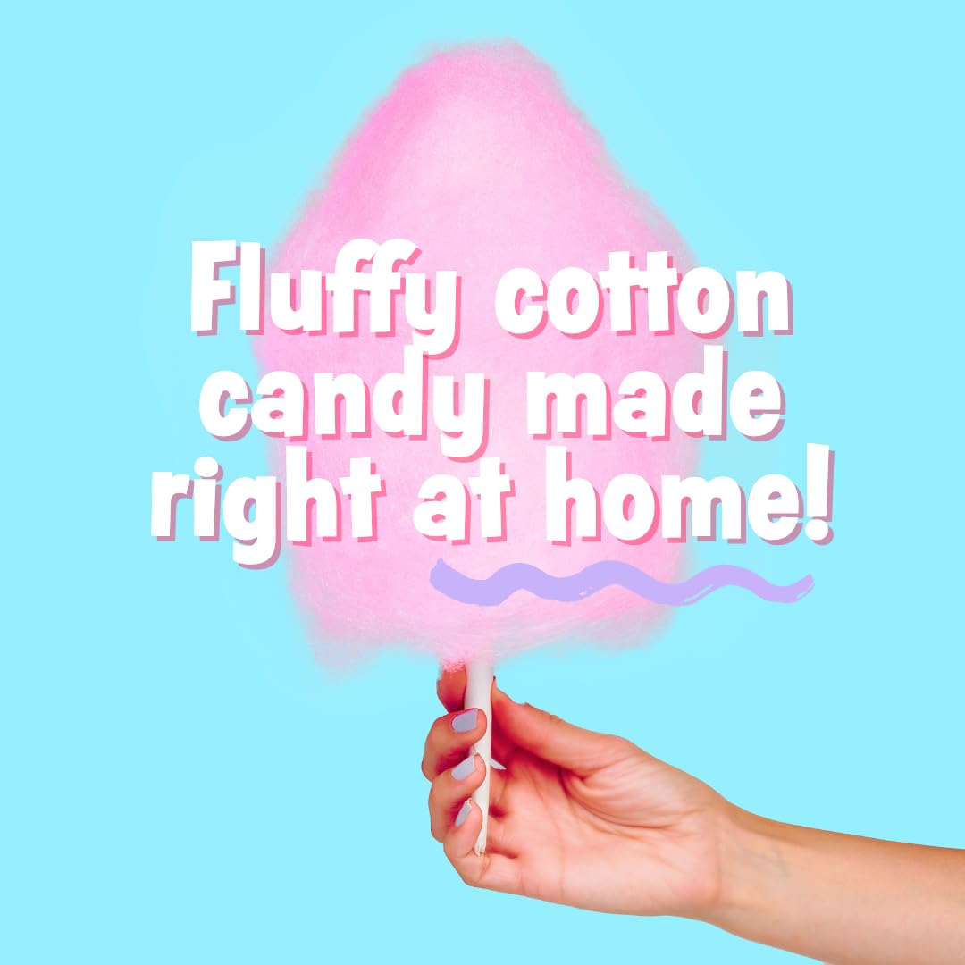 Cotton Candy Express Bubble Gum floss sugar jar perfect for kid-friendly dessert stations