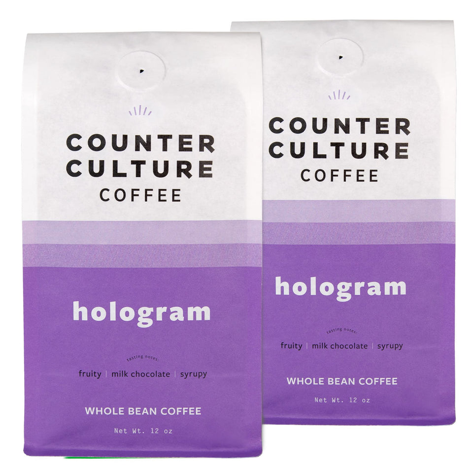 Counter Culture Coffee whole bean 12oz bag ready for fresh at-home grinding
