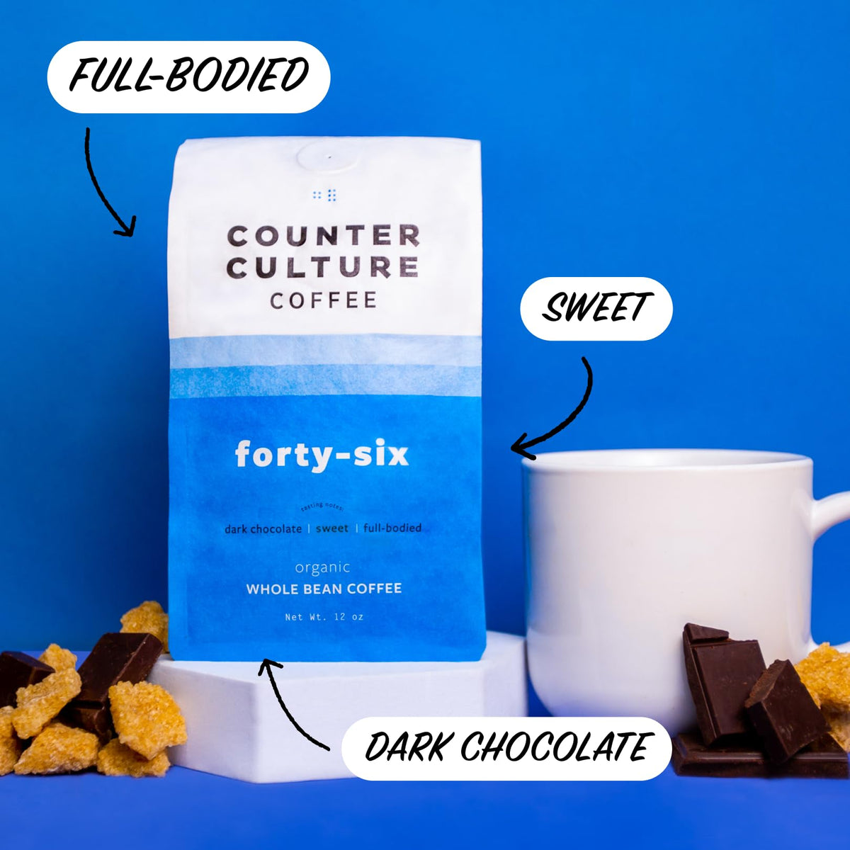 Counter Culture Coffee whole bean pack front, preserving freshness for rich brewing.