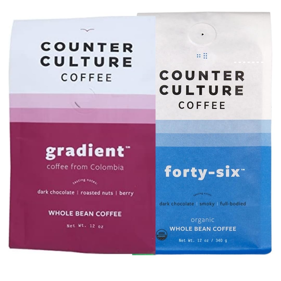 Counter Culture Roast Packs two dark roast bags for quick morning brews.