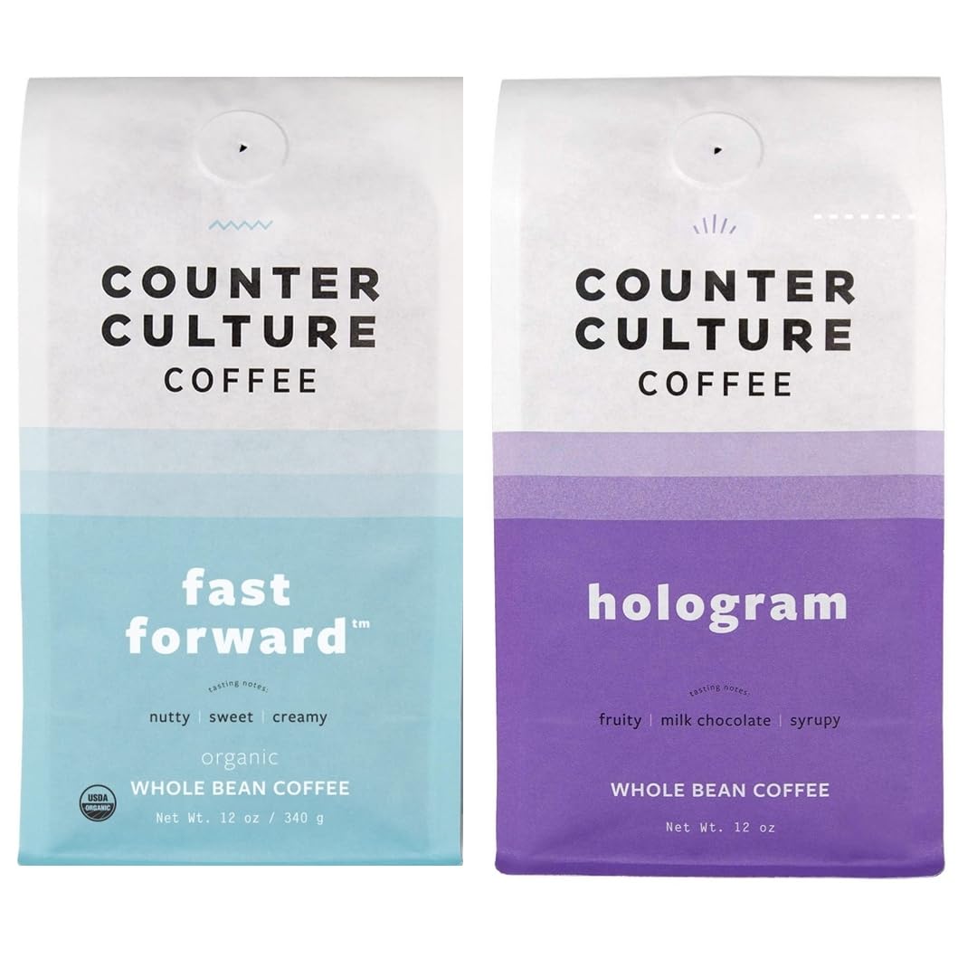 Counter Culture Coffee roast packs two bags ready for versatile at-home brews.