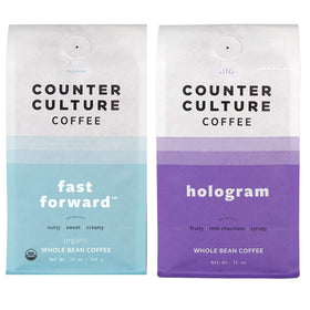 Counter Culture Coffee roast packs two bags ready for versatile at-home brews.