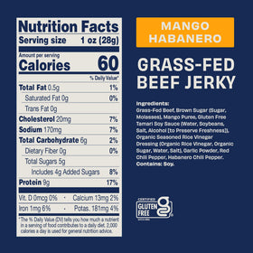 Country Archer grass-fed jerky pack image shows 16 oz bulk value for families.