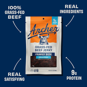 Country Archer Original ingredients lineup highlights pineapple, garlic, and natural flavors.