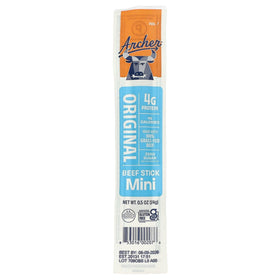 Country Archer Mini Beef Sticks portable snack for hiking or road trips.