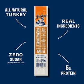 Country Archer mini jerky snack on the go keeps you fueled between activities.