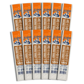 Country Archer Mini Turkey Sticks original pack showing portable, natural protein snack