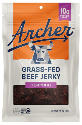 Country Archer Teriyaki jerky on the go demonstrates portable protein for workouts or travel