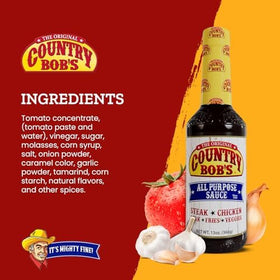 Country Bob's sauce on wings for dipping and saucy bite.