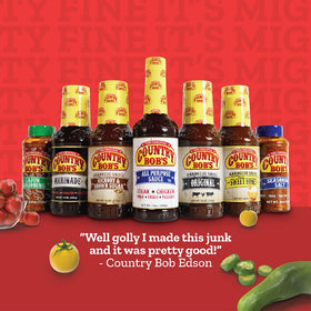 Country Bob's Variety Pack on a kitchen counter for family meals.