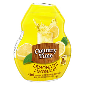 Country Time Lemonade sachets dissolve quickly for bright, refreshing flavor.