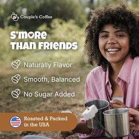 Couple's Coffee Co. 100% Arabica beans for a smooth, balanced cup.