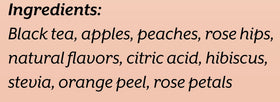 Iced peach black tea poured from Cozy Up for refreshing moments.