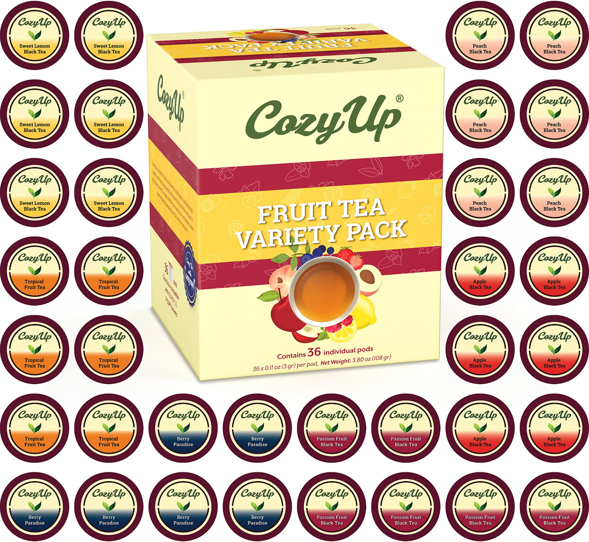 Cozy Up Keurig-compatible pods fit Keurig 2.0 brewers for easy mornings.