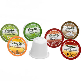 Cozy Up Oolong tea pods for a smooth finish during mindful breaks